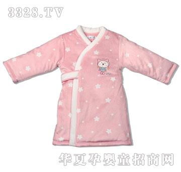 娃丽比星星绑带睡袍