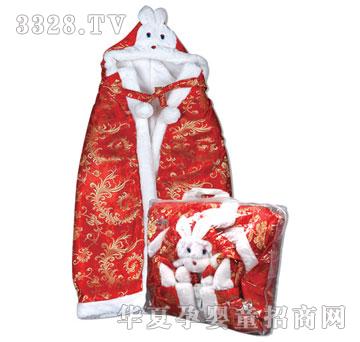 娃丽比喜庆加长披风