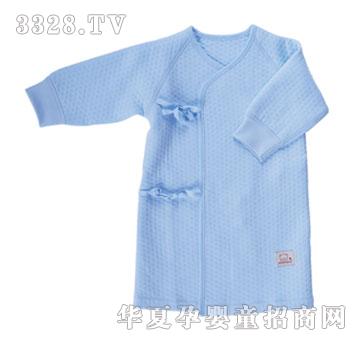 小米米夹丝和长袍浅蓝色YU12021B