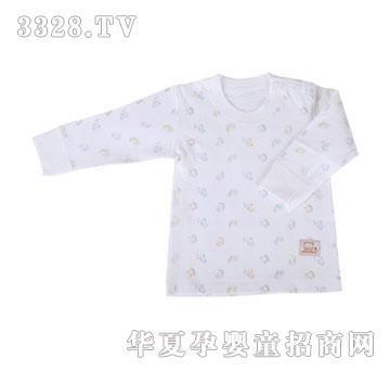 小米米双层提花开肩上衣YU07561B