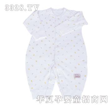 小米米双层提花对襟连身衣YU07511Y