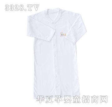 小米米60支双面片印对襟长袍YU05031W