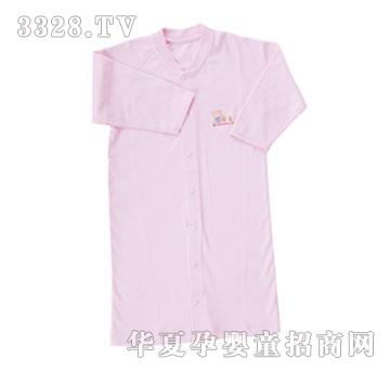 小米米60支双面片印对襟长袍YU05031P