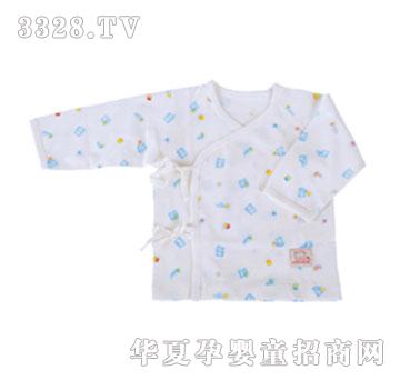 小米米单面印花长袖和短袍YU09041B