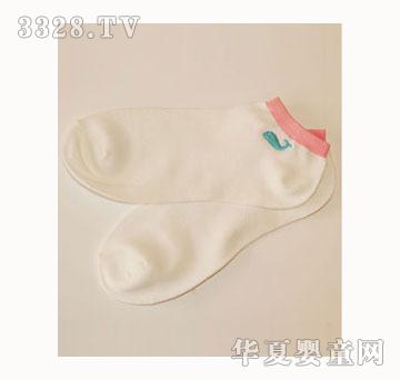 宇力白色婴儿袜