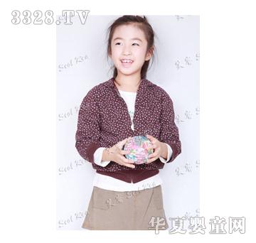 笑睿女童裙套装