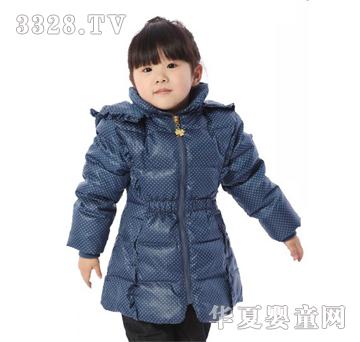 游戏小子女童棉外套