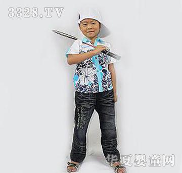 三吉卯男童套装
