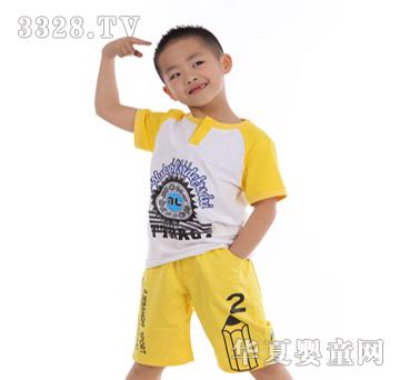 吸引力·boy男童夏季装黄色