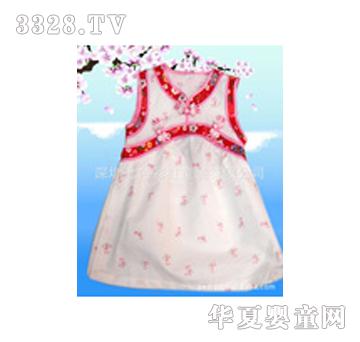 恰恰兔白色韩服