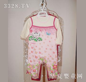笑子女婴连体衣