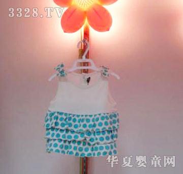 笑子女婴背心裙