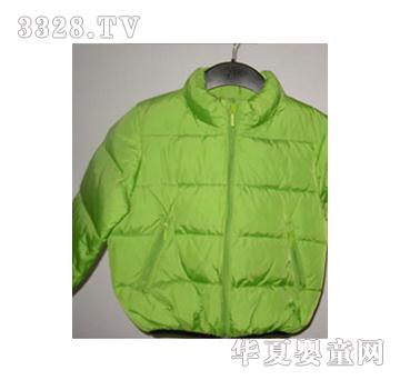 喜哥马儿童羽绒服绿色