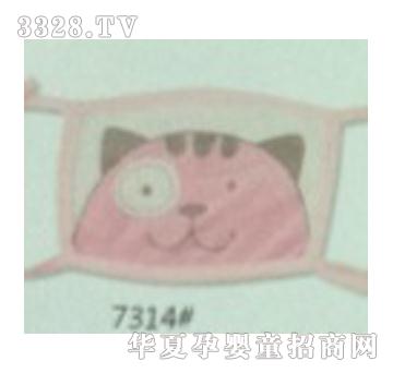 赤子MUSI猴纯棉双面布口罩