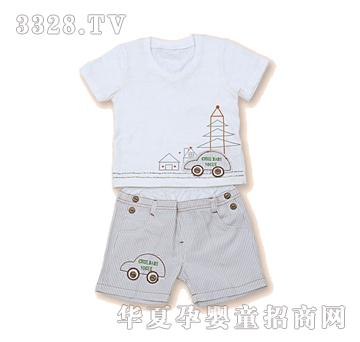 赤子夏装外出服2010