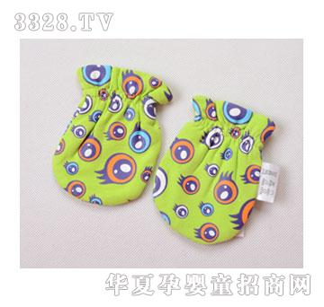 天宝BABiBOO绿色手套