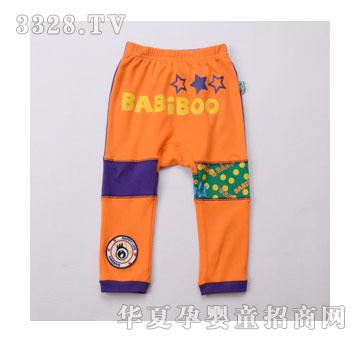 天宝BABiBOO橙色长裤