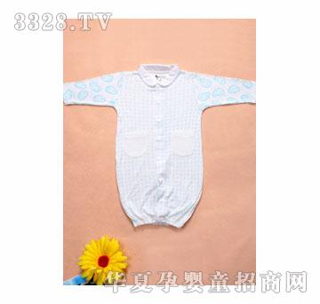 藕糖氏婴幼儿竹纤维长袖睡衣T121Y7002