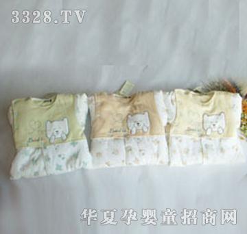 乐贝儿2011新款冬装剪绒连体哈衣