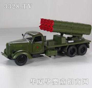升辉玩具冲锋攻击火箭炮车