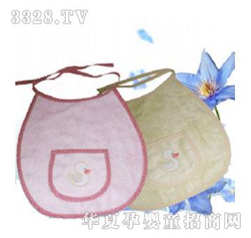 竹之佳竹纤维二元色围嘴