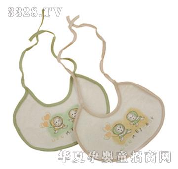 美贝贝W2123压胶系带口水巾