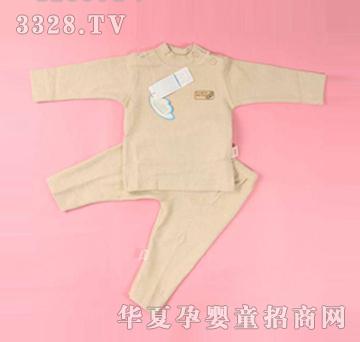 秋冬舒感绒中领内衣套装