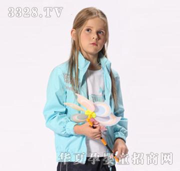 三点水秋季青色女外套