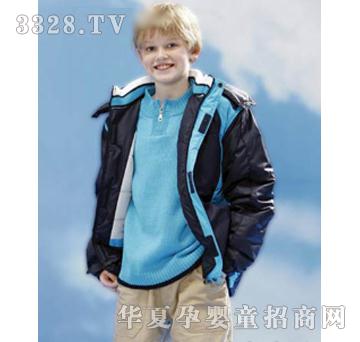 今童王带兰色外套