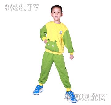 兴源昌黄绿色男童幼儿园服