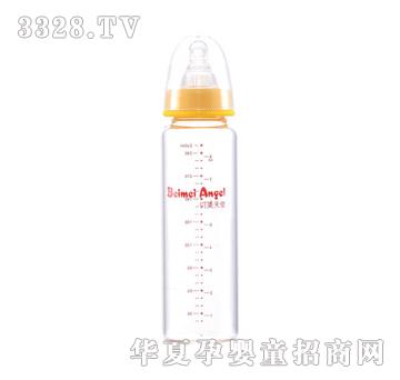 贝美天使8安标准口径高硼硅玻璃奶瓶（盒装）