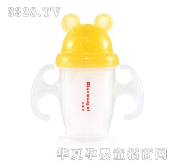 小王子高级防滑硅胶吸管式训练杯
