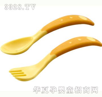 贝比A1120双色勺叉组