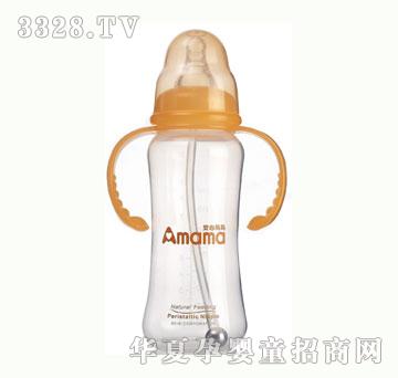 贝比A1029PP标准口径葫芦身有柄自动奶瓶300ml