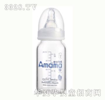 贝比A1061标准口径晶钻玻璃奶瓶125ml