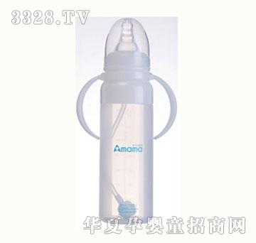 贝比A1302硅胶有柄自动奶瓶
