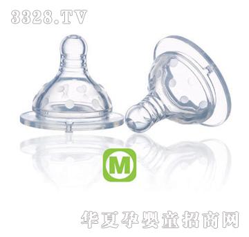 兔兔宽口圆孔仿真奶嘴（M）