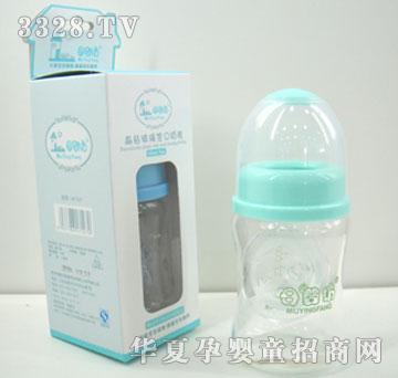 母婴坊M7127晶钻玻璃宽口奶瓶150ml
