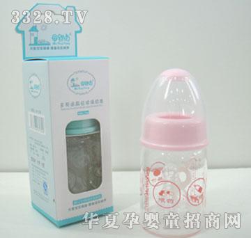 母婴坊M7130多用途晶钻玻璃奶瓶60ml
