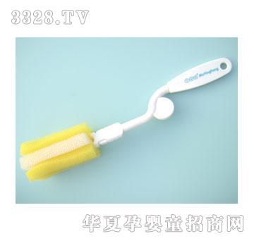 母婴坊M7136标口可替换式泡棉奶瓶刷（曲）