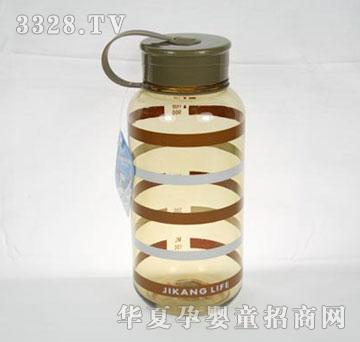 吉康塑胶双色滤叶饮水太空杯 JK-3102