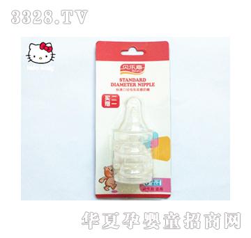 贝乐嘉标准口径母乳实感奶嘴2送1