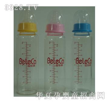 贝乐嘉标准晶钻玻璃奶瓶240ml