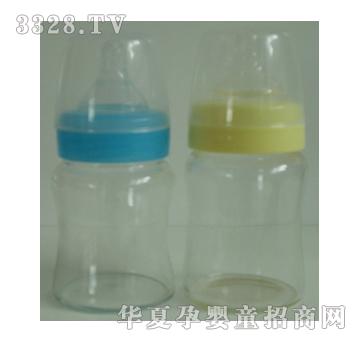 贝乐嘉宽口径玻璃奶瓶150ml