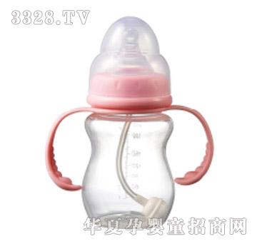 宝德宽口弧形双柄自动PP奶瓶BD009-26