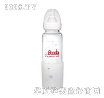 宝德晶钻标准口径玻璃奶瓶（配防护套）BD008-2