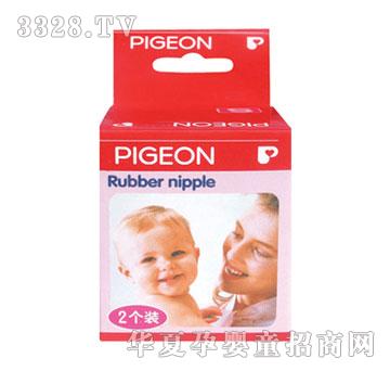 贝亲2个盒装乳胶奶嘴（小码）