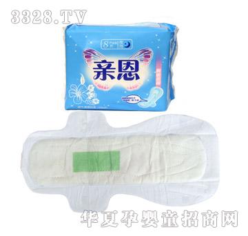 亲恩夜用超大丝薄卫生巾