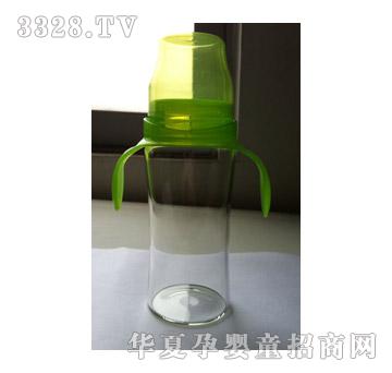 贝安乐280ML宽口弧形玻璃奶瓶
