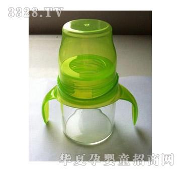 贝安乐120ML绿盖标口直身玻璃奶瓶